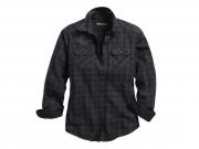 Bluse "APPLIQUE PLAID FLANNEL RELAXED FIT" 99035-18VW