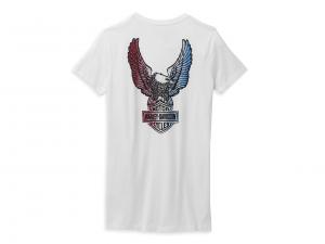 T-Shirt "Forever Freedom Eagle Bright White"_1