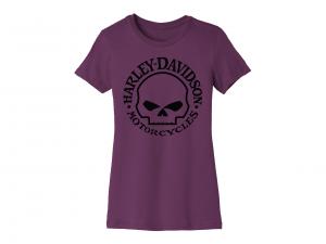 T-Shirt "Forever Skull Graphic Violet" 96429-22VW