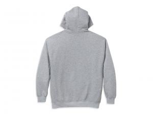 Pullover "Skull Graphic Hoodie Grey"_1