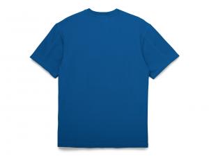 T-Shirt "Bar & Shield Performance Blue"_1