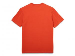 T-Shirt "Bar & Shield Performance Orange"_1