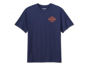 T-Shirt "Nightrain Blue" 96795-23VM