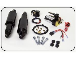Air Suspension System - 07Up Vrod Kit Black ASP-9022-B
