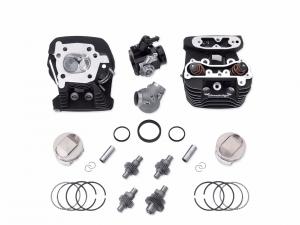 SCREAMIN' EAGLE SPORTSTER STAGE IV KIT -<br />1200CC TO 1200CC - Sportster® Stage IV Upgrade - <br />Black Highlighted Heads 92500041