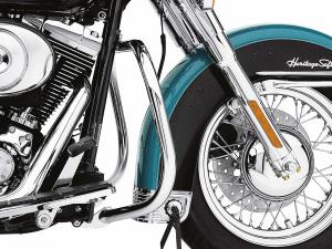 ENGINE GUARD - CHROME* - Fits '00-later FL Softail models 49004-00A