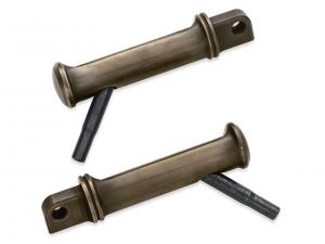 BRASS COLLECTION  Footpegs with Styled Wear Peg - Mid Controls 50500791