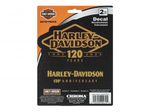 H-D 120th Anniversary Logo 15x20 Decal CG99477