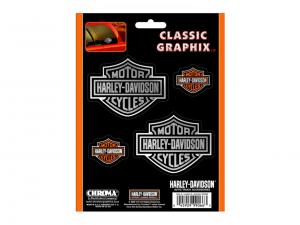 Aufkleber-Set "Harley-Davidson Classic Emblem Decal" CG99066