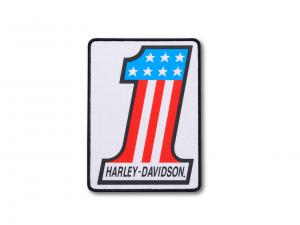 Bügel-Patch "#1 Logo Large Iron-On" 97662-21VX