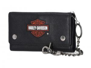 Geldbeutel "B&S Patch Trucker Chain Black" MU-MWM093-08