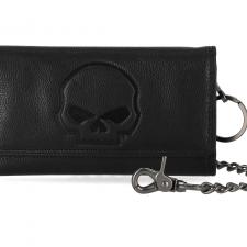 Skull Emboss Trucker Chain Wallet MU-MWM091-08