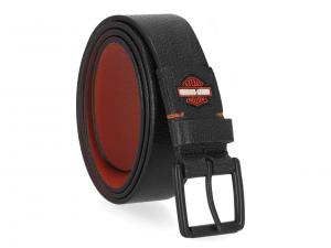 Gürtel "Matte Black Roller Buckle" MU-BMM003-08