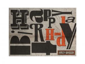 H-D TUMBLE - BIRTHDAY CARD TRADHDL-20080