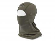 Open Bar & Shield Merino Balaclava Green 97659-25VM