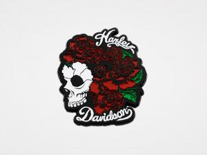 Pin H-D Rose Skull SYA-8011215