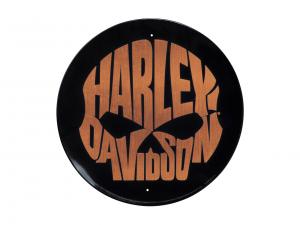 H-D Copper Skull Tin Sign TRADHDL-15531