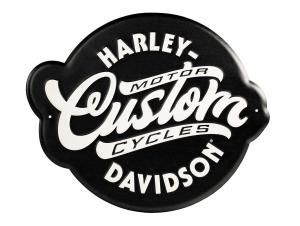 H-D Custom Motorcycles Metal Sign TRADHDL-155711