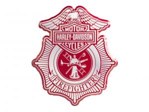 Schild "H-D Firefighter Metal Sign" TRADHDL-15570