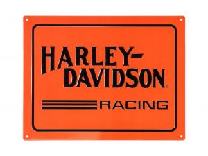 Schild "H-D Racing Tin Sign" TRADHDL-15542