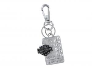 Key Chain "Chrome B&S Flame" BARHDKD333