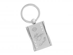 Key Chain "Clear Crystal Photo Frame" BARHDKCYF90