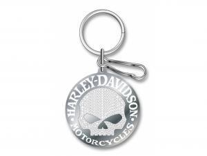 Key Chain Enamel Harley Skull PL4340