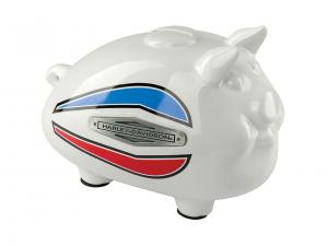1971 TANK GRAPHIC HOG BANK - MEDIUM WHITE TRADHDX-99220