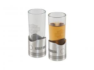 H-D" Piston Shot Glass Set TRADHDL-18770