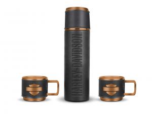 Thermoskanne & Tassen-Set "H-D Open B&S Thermos & Mug" TRADHDX-98664