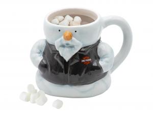 Tasse "H-D BIKER SNOWMAN SCUPLTED MUG" TRADHDX-98668