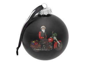 Weihnachtsbaumkugel "H-D 2024 BIKER SANTA BALL ORNAMENT" TRADHDX-99311