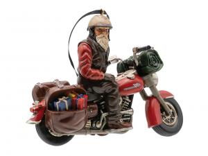 H-D BIKER SANTA ORNAMENT TRADHDX-99316