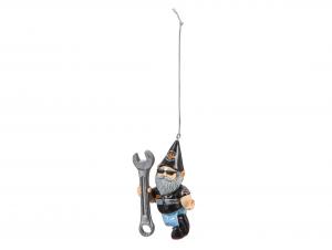 Weihnachtsbaumschmuck "H-D Male Mechanic Gnome" EG-3OT4902GMC