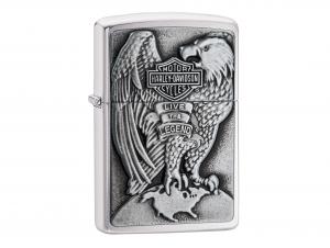Harley-Davidson Zippo® "USA EAGLE & GLOBE" ZI60001486