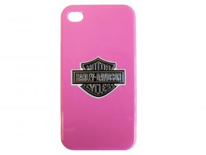 Harley-Davidson iPhone 4 Schutzhülle "Gloss Pink" FONE07284