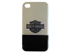 Harley-Davidson iPhone4 Schutzhülle "Silver B&S" FONE07182