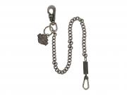 Bar & Shield & Spring Wallet Chain MU-MAU302
