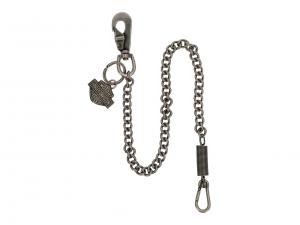 Bar & Shield & Spring Wallet Chain MU-MAU302