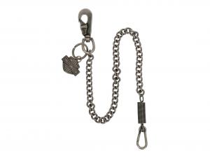 Bar & Shield & Spring Wallet Chain MU-MAU302