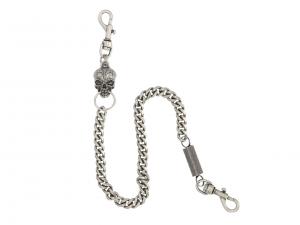 Skull & Spring Wallet Chain MU-MAU301-61