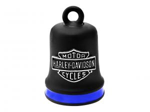Ride Bell "Black Matte with Blue Stripe" MODHRB096