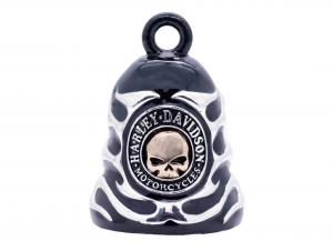 Ride Bell Skull & Flames Black MODHRB083