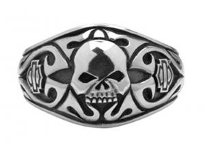 Ring "Carved Skull Signet"_1