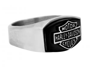 Ring "HD Black Steel Stone" MODHSR0006
