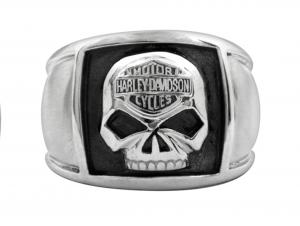 Ring "HD Stainless Steel Skull Cigar Band" MODHSR0020