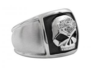 Ring "HD Stainless Steel Skull Cigar Band"_1
