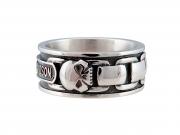 Ring "Skull & Chain Band"_1