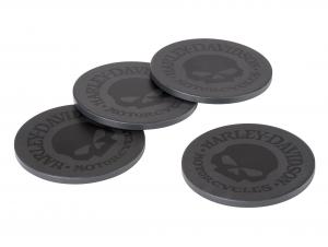 H-D Skull Stone Coaster Set TRADHDL-18590