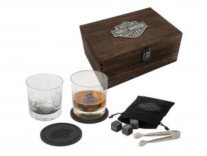 Whiskey-Geschenkset "H-D PREMIUM" TRADHDL-18806